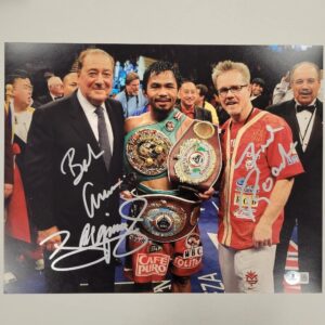 Autographed Championship Fight Poster